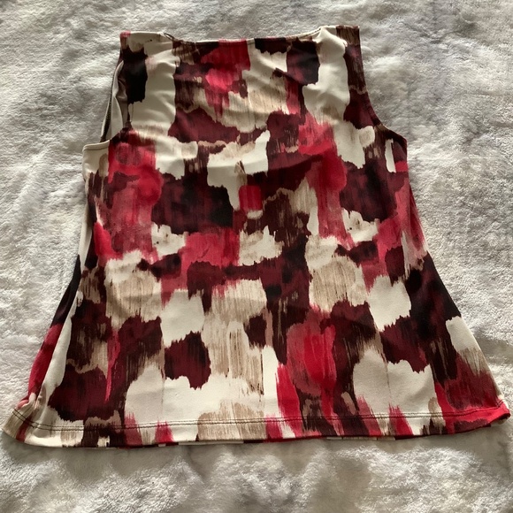 CALVIN KLEIN Sleeveless Cowl Neck Top - Picture 4 of 6